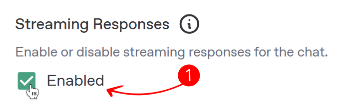 Streaming Responses