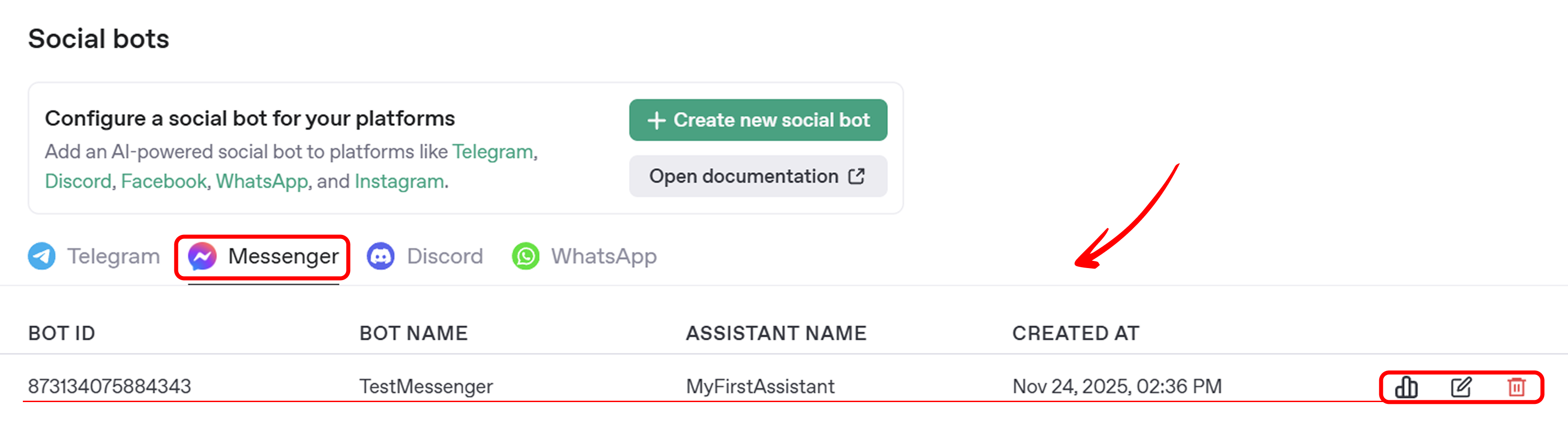 Created Facebook Messenger Bot