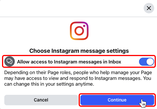 Instagram Connection Success