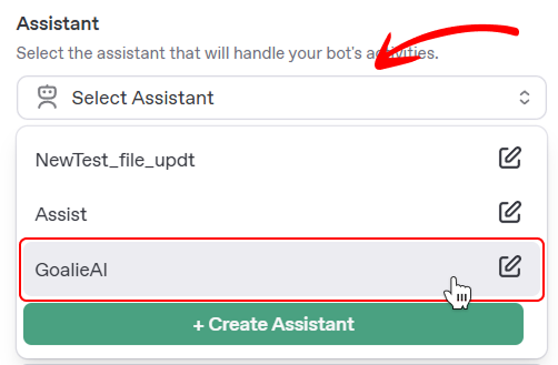 Select Assistant