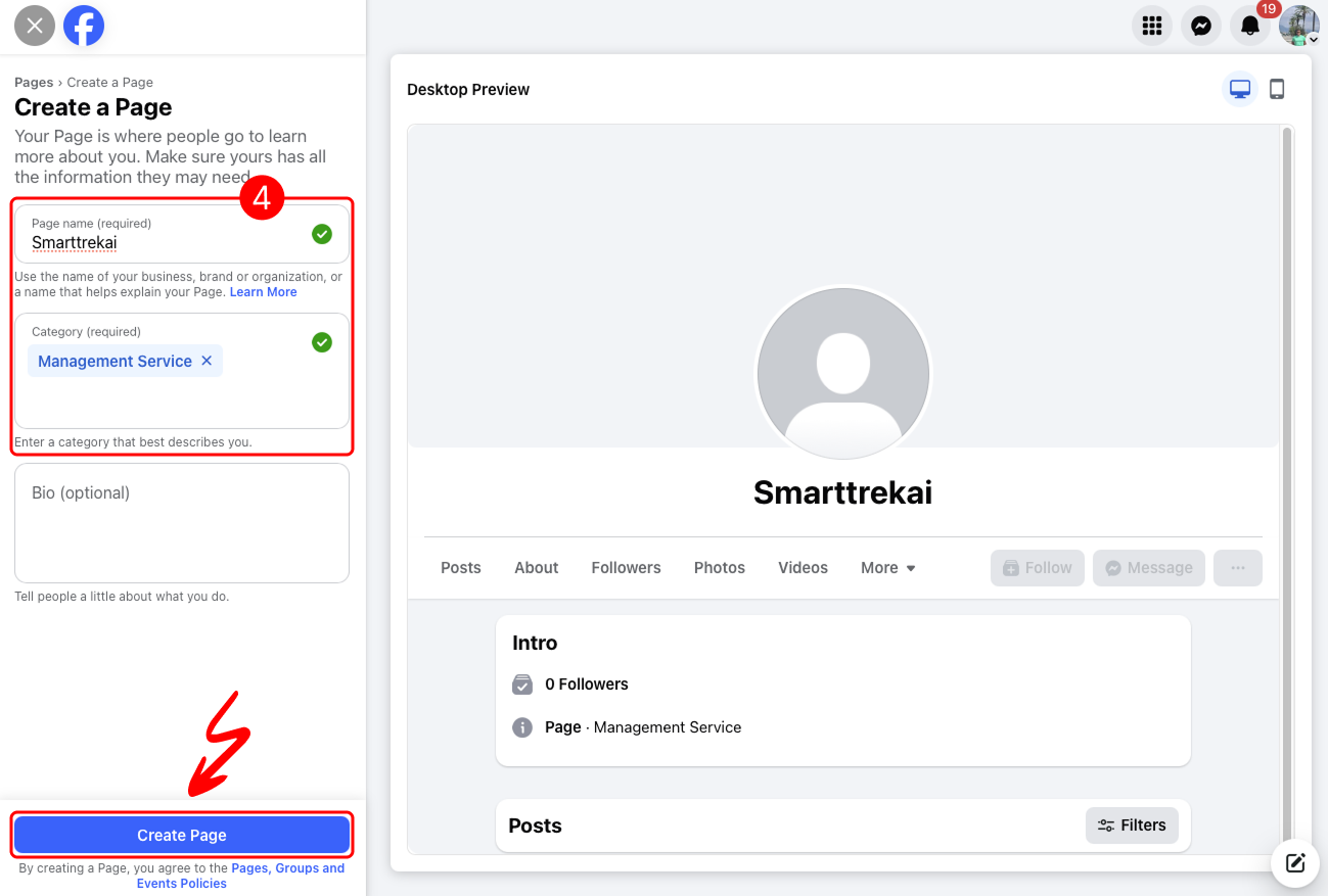 Set Page Name and Category